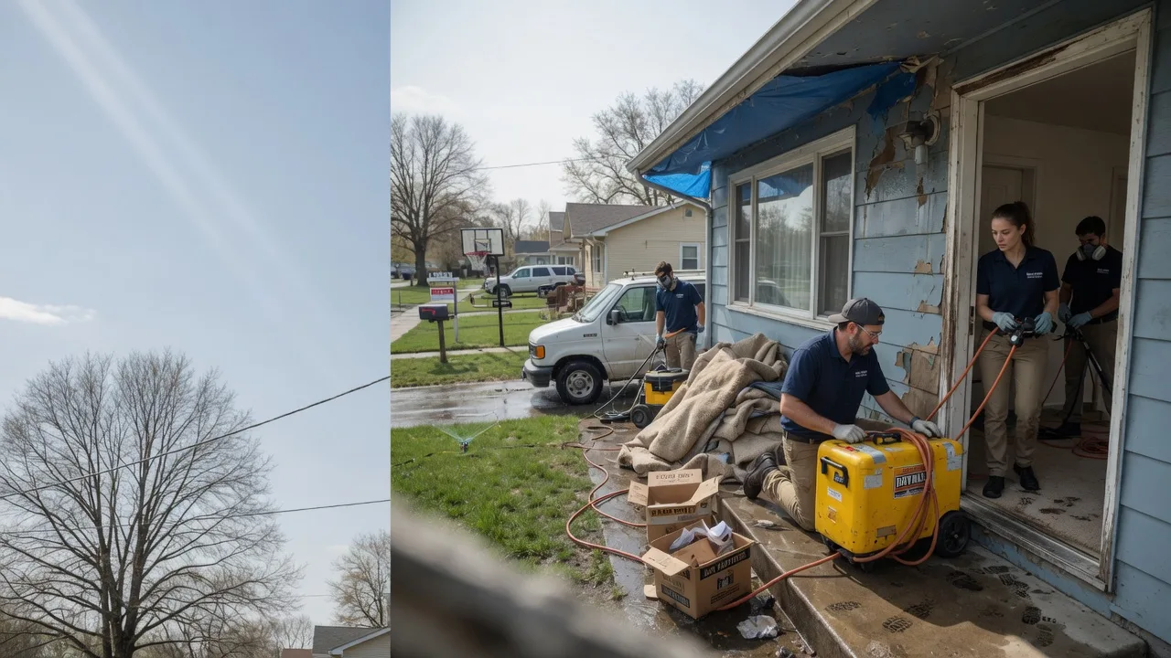 Basement Flood Cleanup in Shiloh, TN near me